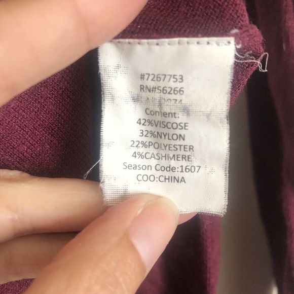 Women's Splendid High Low Turtleneck Sweater Dress Slit Sides Size Small - Picture 5 of 9